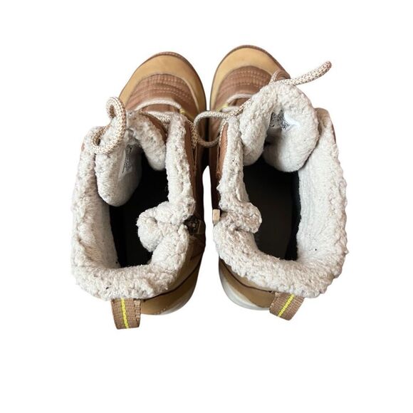 Merrell Womens Size 8 Antora Mid Tobacco Waterproof Insulated Sneaker Snow Boots - Picture 6 of 9